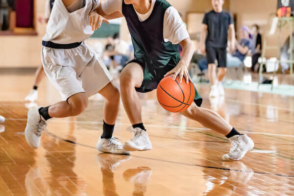 バスケットボールによるケガ・障害